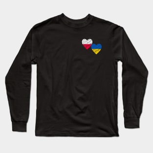 Poland support Ukraine Long Sleeve T-Shirt